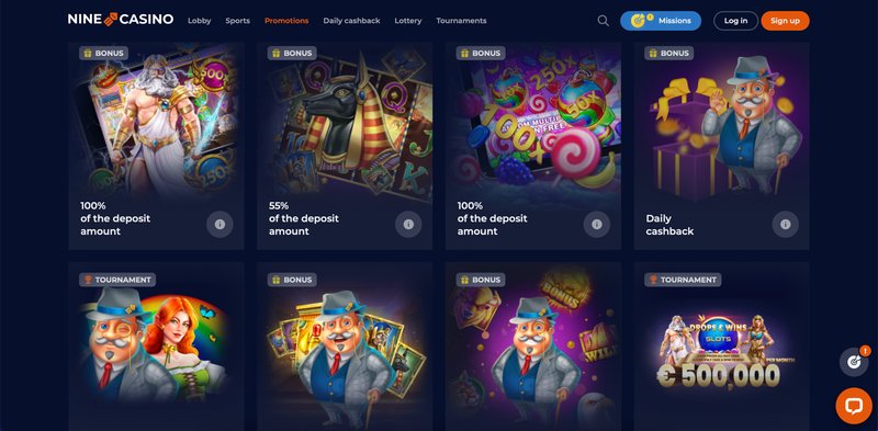 Best nine win casino in United Kingdom